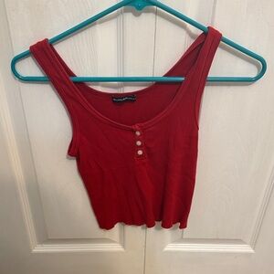 Red brandy Melville tank top